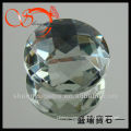 super grey round flat glass gems for large(GLRD-12-KBK2)